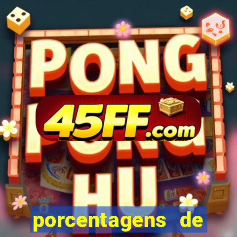 porcentagens de jogos pagantes